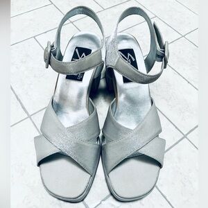 Studio HD2 Heeled Sandals (Silver)